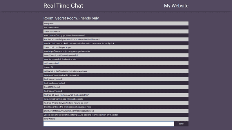 Realtime Chat App